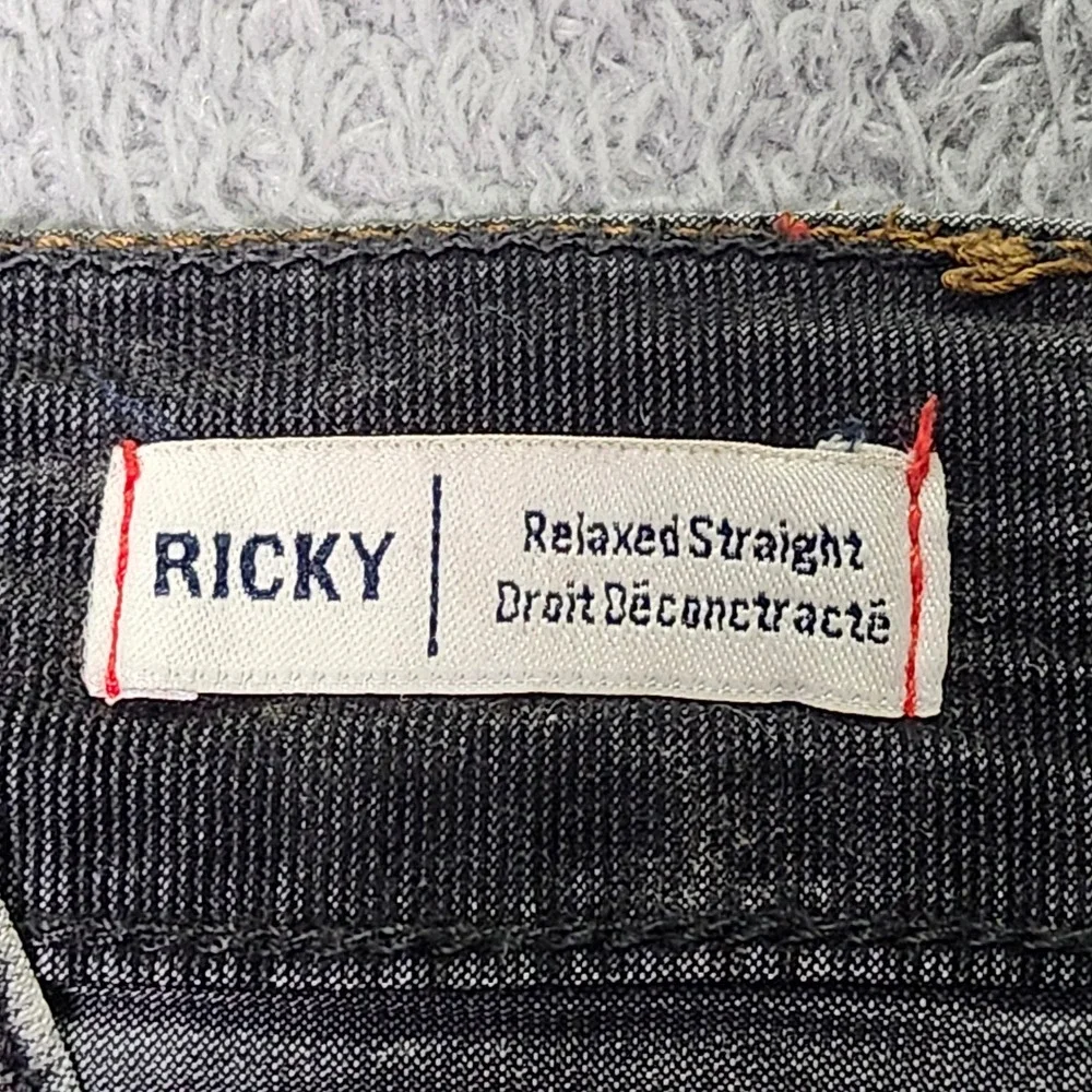 True Religion Mens 33 Ricky Relaxed Straight Shorts Gray Acid Wash Corduroy